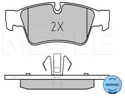 Wulf Gaertner Autoparts Zestaw klocków hamulcowych, hamulce tarczowe Wulf Gaertner Autoparts 025 239 2318
