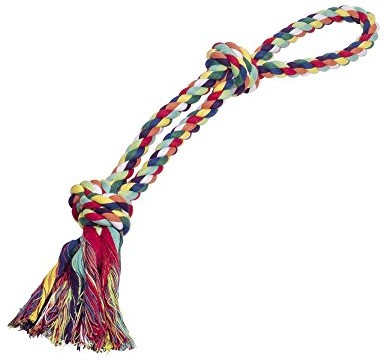 Nobby 72497 Rope Toy, lina do gry podwójnie