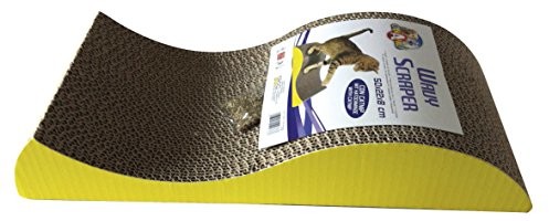 Croci croci c6020978 Drapak kartonu Wavy z catnip, 50 cm