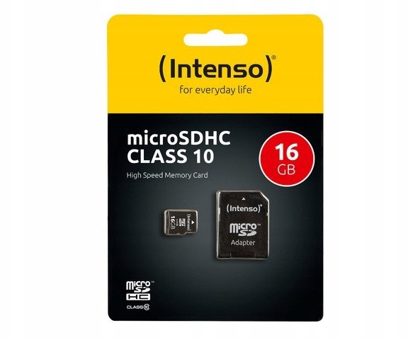 Intenso Karta Pamięci Micro Sdhc 16GB Class 10