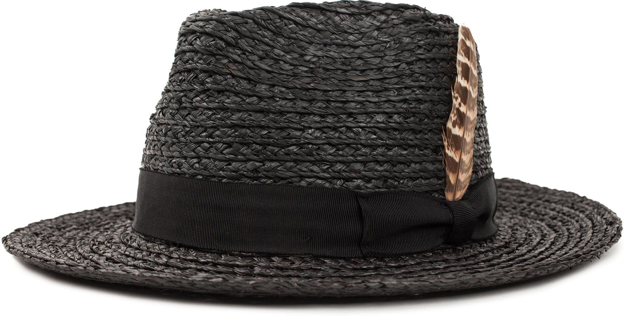 Brixton kapelusz CROSBY FEDORA Black