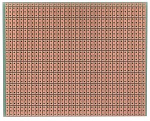 Velleman PŁYTKA FORMATU EUROCARD Z RZĘDAMI PO 3 WEJŚCIA - 100 x 80 mm - FR-4 (1 szt.//bl.) ECS3/2