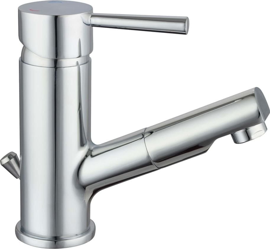 SCHTTE Bateria umywalkowa  SCHTTE Bateria umywalkowa CORNWALL z mieszaczem i wyciąganą wylewką SCHTTE