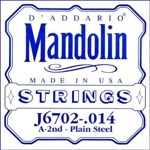 D'Addario .014 mandoliną gitary, nikiel J6702