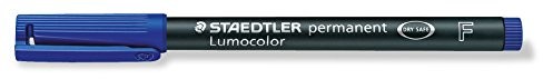 Staedtler Lumocolor permanent marker-318 °F, niebieski 733503