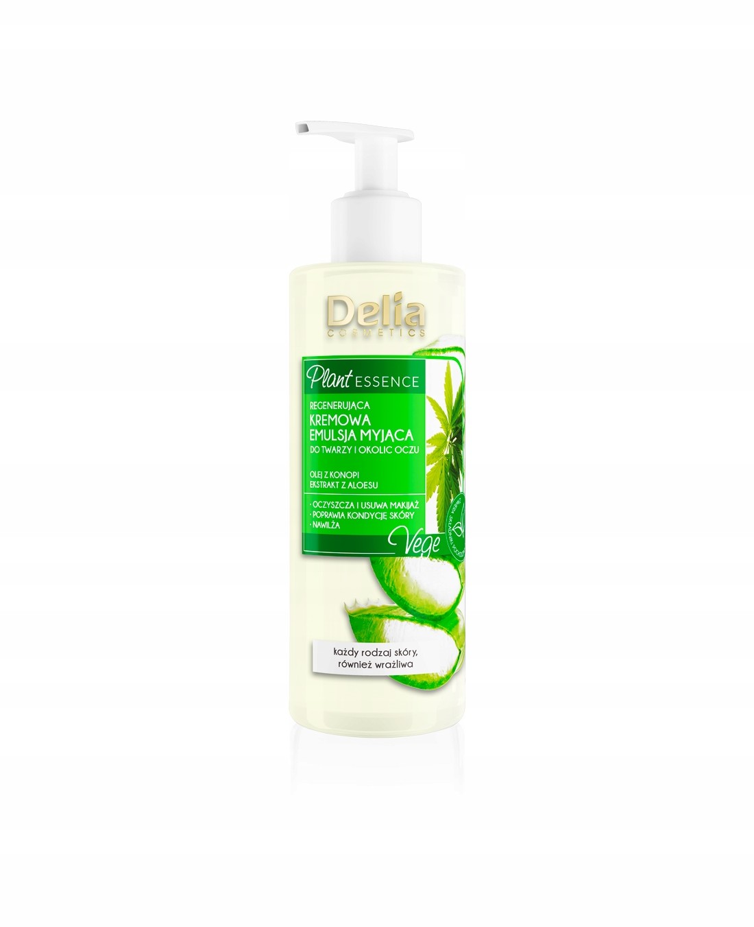 Delia Plant Essence Kremowa emulsja do twarzy 200m