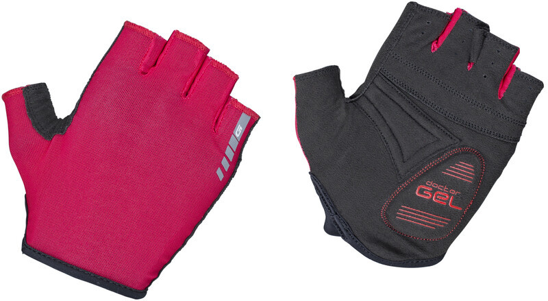 GripGrab GripGrab Solara Lightweight Padded Tan Through Krótkie rękawiczki rowerowe, red XXL | 9,5-10 2021 Rękawiczki szosowe 1072-05-XXL