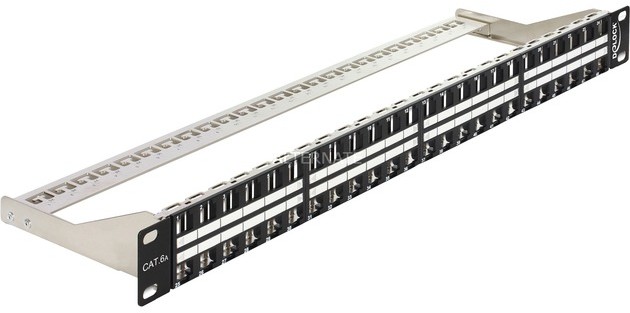 Delock 43280 panel krosowniczy 2U, Patchpanel