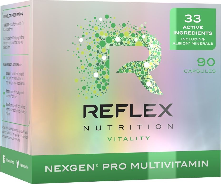 Фото - Вітаміни й мінерали Reflex Nexgen® PRO Multiwitamina NOWOŚĆ, 90 kapsułek 