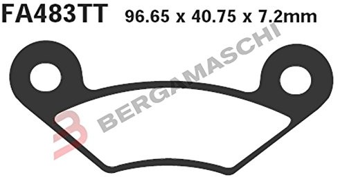 EBC BCE okładziny hamulcowe przednie KEEWAY GTX300 Quad 10 EBC208486