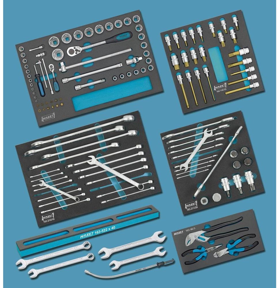 Hazet HAZET Zestaw narzędzi do samochodów użytkowych 0-22/128 Hazet 0-22/128