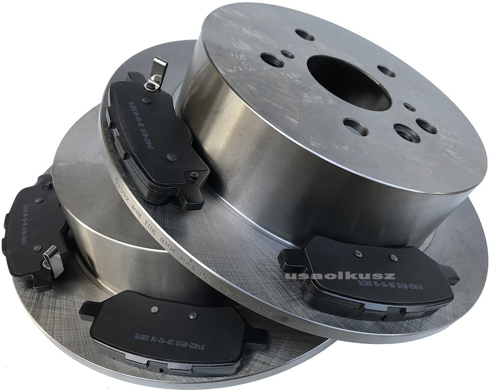 Tarcza klocki hamulcowe tylne Toyota Venza 2009-2016 Q31532+PMD1402