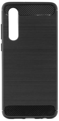 Forcell Etui Carbon Huawei P30 czarny black