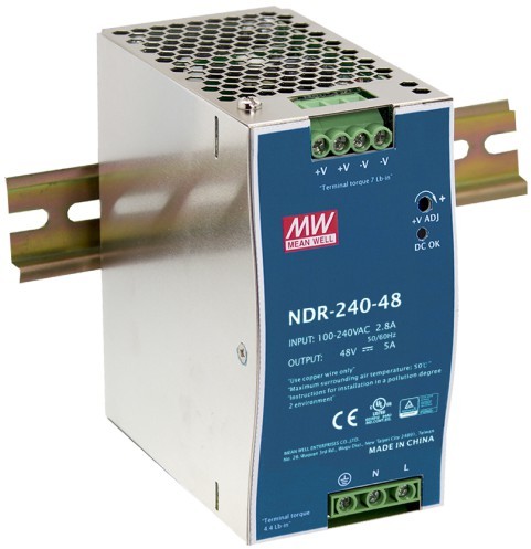 PULSAR NDR 48V/240W/5A zasilacz na szynę DIN (PL_NDR-240-48)