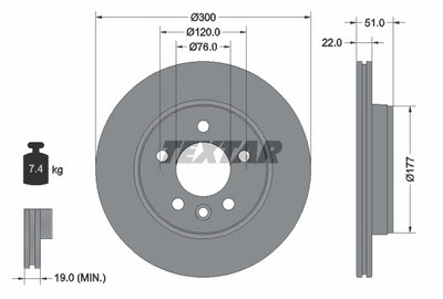 TEXTAR (TMD Friction Services GmbH) (TMD Friction Services GmbH) 92288503 92288503
