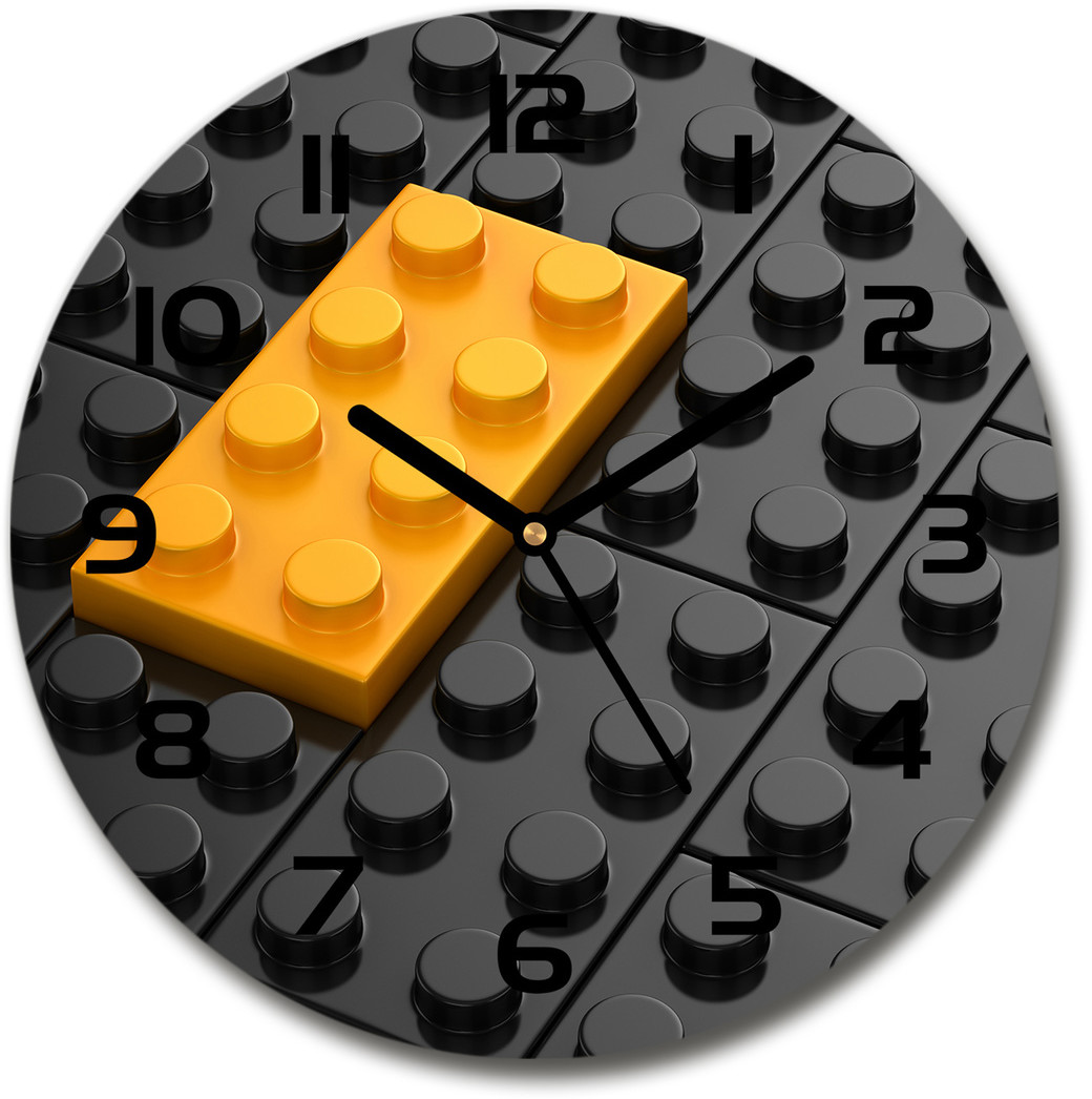 Lego Zegar szklany okrągły Klocki