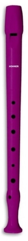 Hohner 9508 Violet flet prosty sopran C plastik niemiecki etui