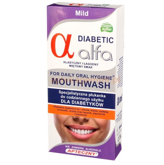 Alfa Atos Płyn Diabetic Mild łagodny płyn dla diabetyków