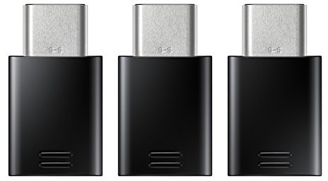 Samsung EE-gn930kb USB-C na złącze micro-USB Adapter (-częściowy pakiet) Czarny EE-GN930KBEGWW