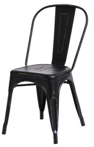D2.Design Krzesło Paris Antique czarne 150212