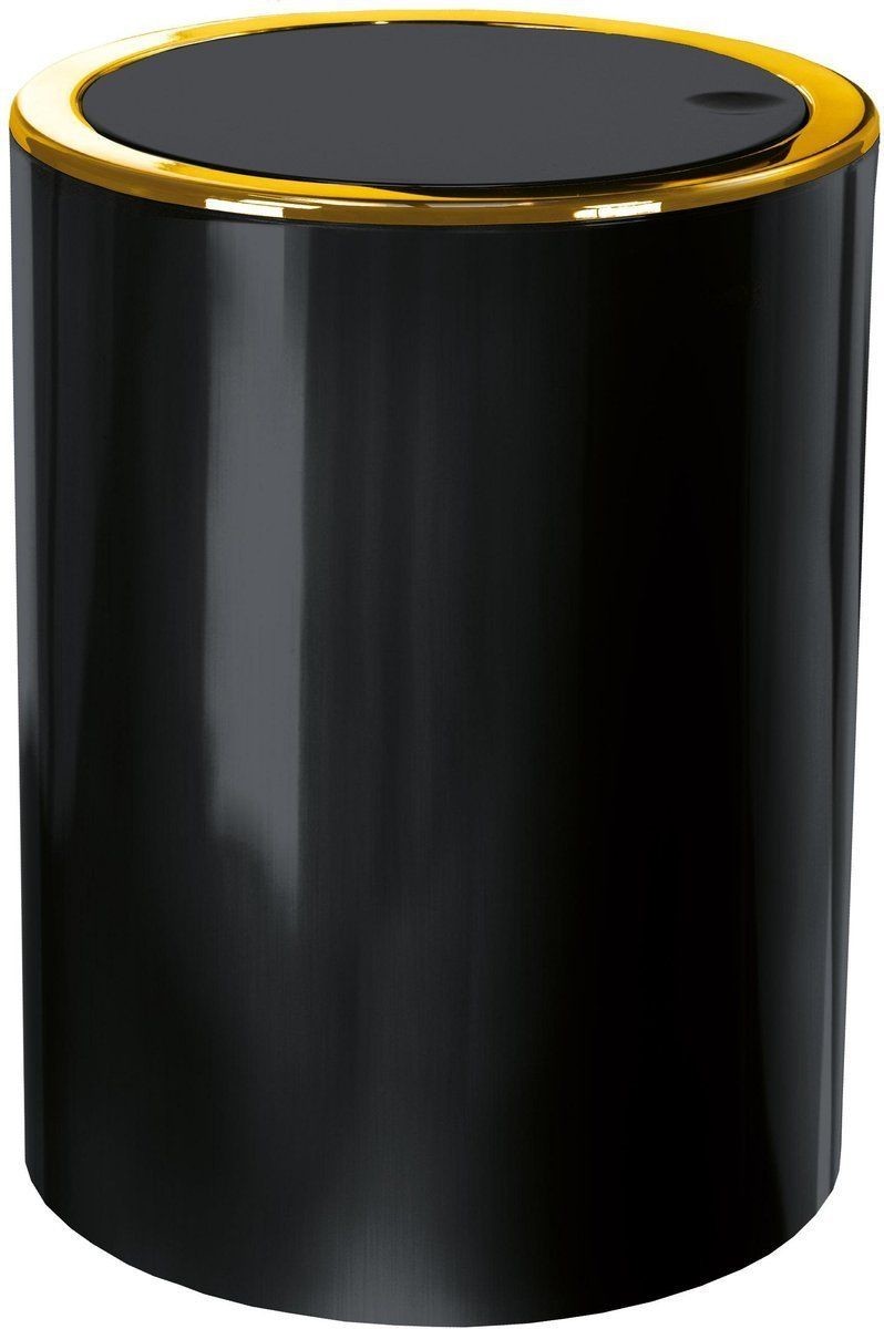 Kleine Wolke Kosz na śmieci Golden Clap Black 4004478289604