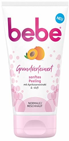 Bebe Basic delikatny peeling z ekstraktem i zapachem moreli, 150 ml