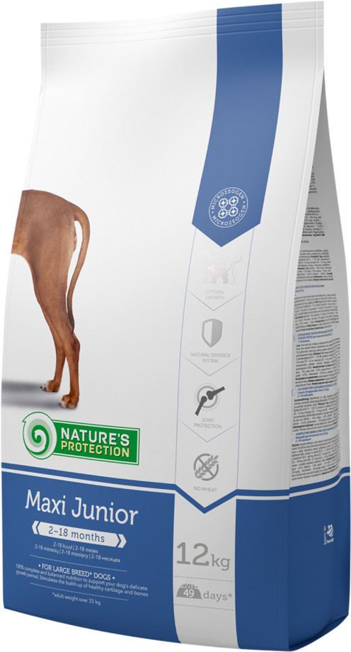 Natures Protection Maxi junior 12 kg