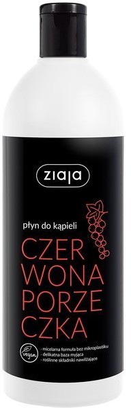 Ziaja VEGAN płyn do kąpieli Czerwona Porzeczka 500ml 55759-uniw