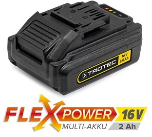 TROTEC Zapasowy akumulator Flexpower 16V 2,0 Ah