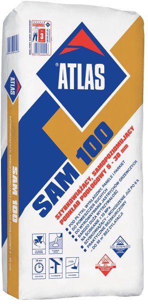Atlas Samopoziomuj$81cy podk$82ad pod$83ogowy SAM 100 25 kg