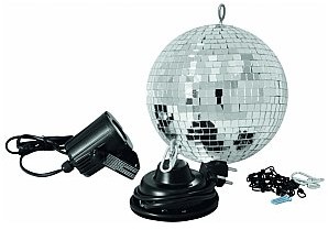 Eurolite Mirror ball Set 20cm with LED spot 50101856