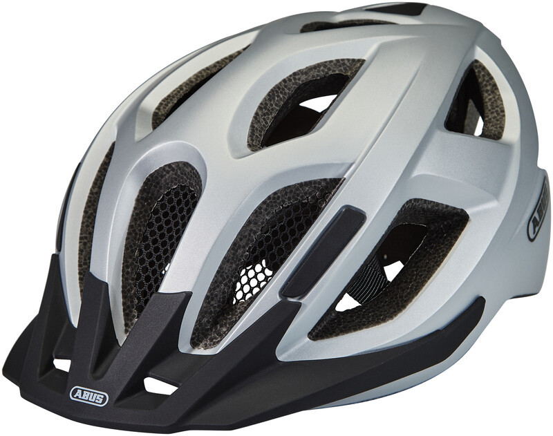 Abus Aduro 2.0 Kask rowerowy, glare silver S | 51-55cm 2021 Kaski miejskie i trekkingowe 86980