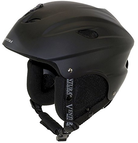 Ventura Universal kask narciarski dla dorosłych, czarny matowy 733077