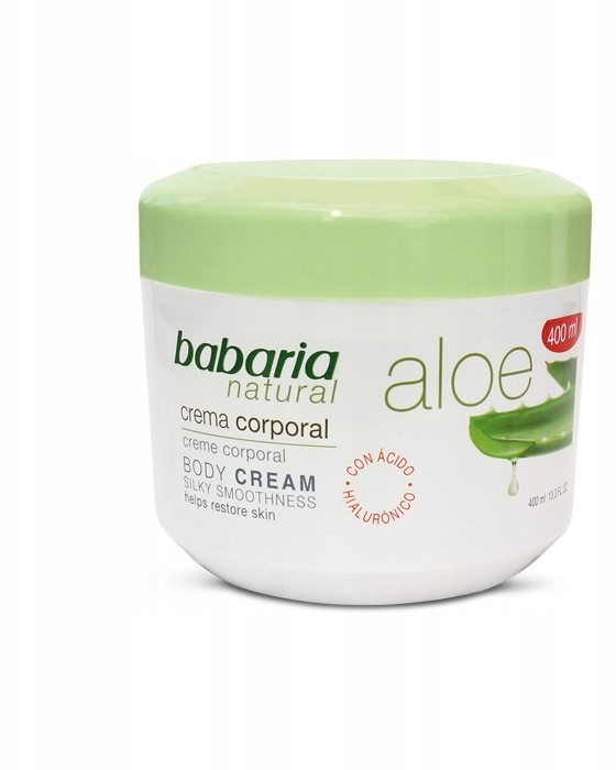 Babaria Krem do ciała na bazie 100% aloesu 400ml