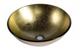 Sapho SHAY umywalka szklana, średnica 42 cm 2501-22