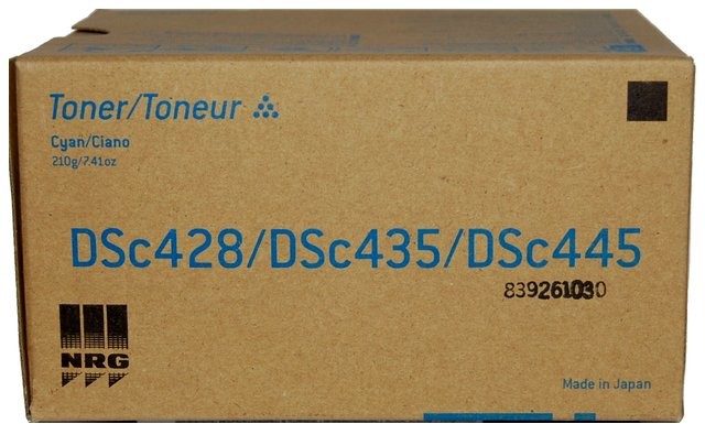 NRG Wyprzedaż Oryginał Toner NRG DT445CYN 888359 do Nashuatec DSc428 DSc435 DSc445 | 10 000 str | cyan DT445CYN NRG_wyp