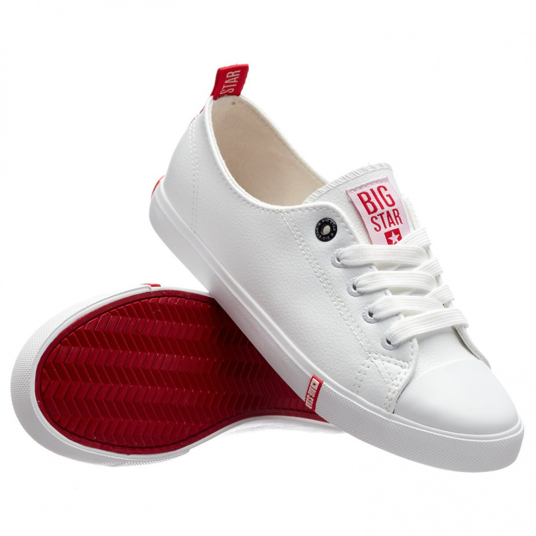 Big Star Trampki damskie GG274005 białe GG274005
