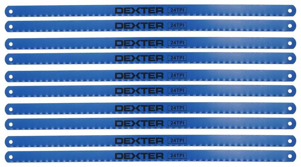 DEXTER Brzeszczot do metalu 300 mm 10 szt. Dexter
