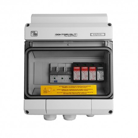 Doktorvolt Rozdzielnica fotowoltaiczna solarna AC 1x Phoenix T1/T2 2800190 1x SEZ B16 3P IP65 4562 DV-4562-FOT