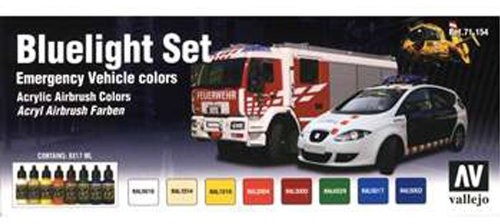 Vallejo Model Air zestaw  BlueLight (x8)  (val71154) 71154