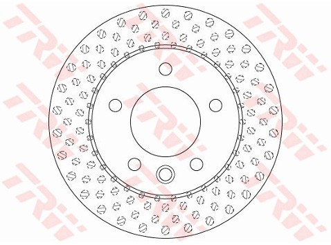 TRW Tarcza hamulcowa DF6194S