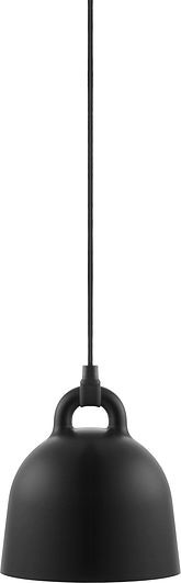 Normann Copenhagen Lampa Bell czarna X Small 502090