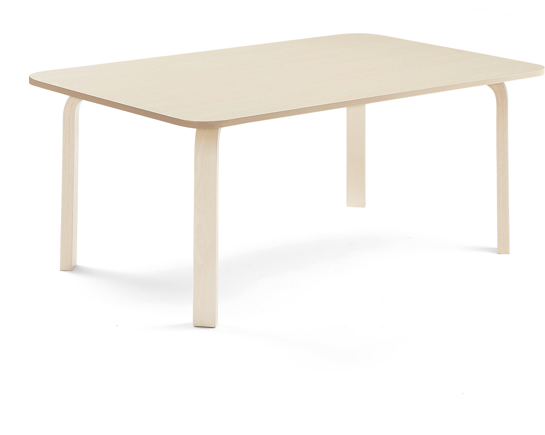 AJ Produkty Stół ELTON, 1400x800x530 mm, brzoza laminat, brzoza