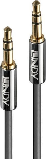 Lindy Kabel Jack 3.5mm Jack 3.5mm 0.5m srebrny 35320 35320