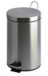 V-Part VB 222220 kosz kosz na śmieci z pedałem 20 litrów, ze stali szlachetnej VB 222220