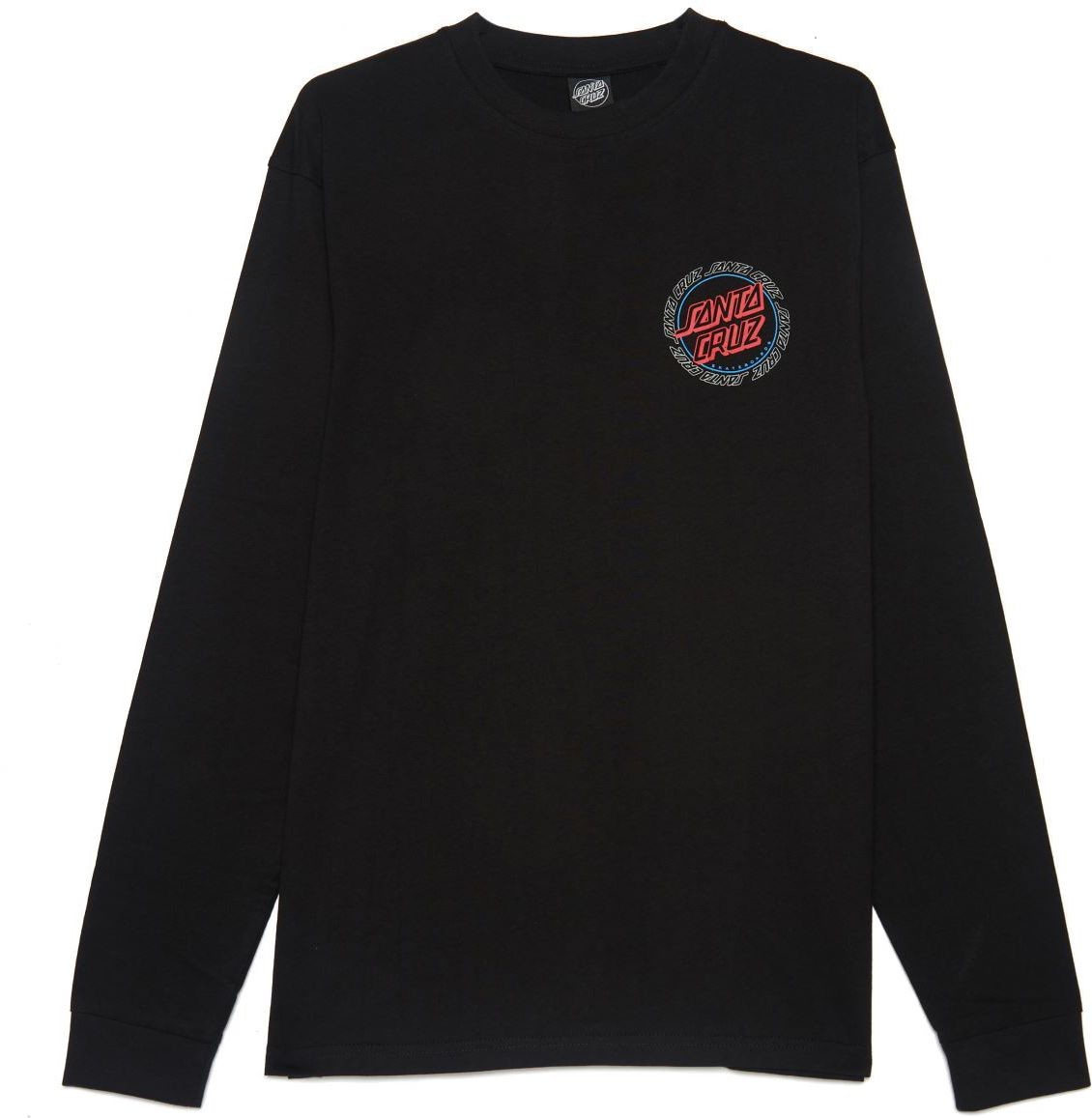 Santa Cruz t-shirt HOLLOW RING DOT LS TEE Black