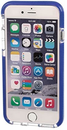 Lampa Lampa alpha-guard telefon komórkowy do iPhone 6/6S, przezroczysty/niebieski P15513