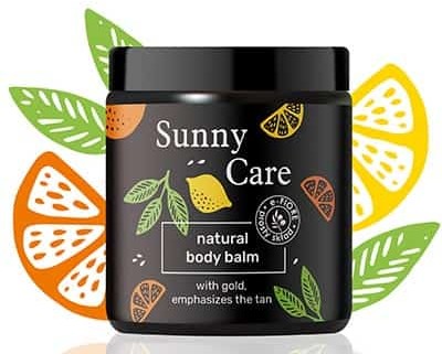e-FIORE Sunny Care naturalny balsam po opalaniu, regeneracja skóry i rozświetlenie 180ml