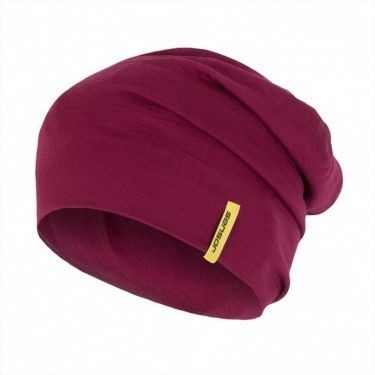 Sensor Termoaktywna czapka MERINO ACTIVE BEANIE rozmiar L kolor fioletowy