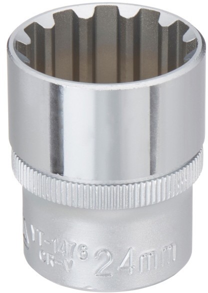 Yato nasadka spline 1/2, 24 mm YT-1476